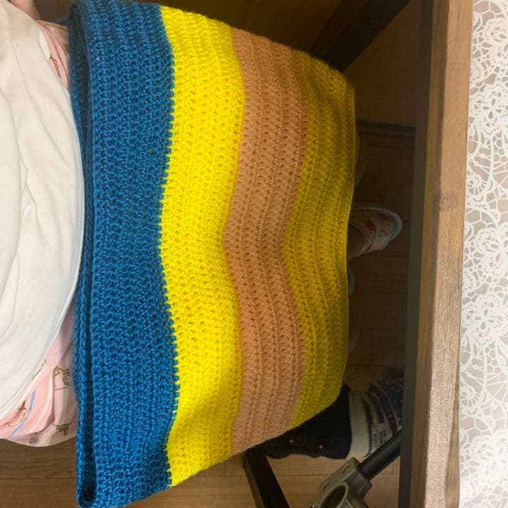 手作りマフラー