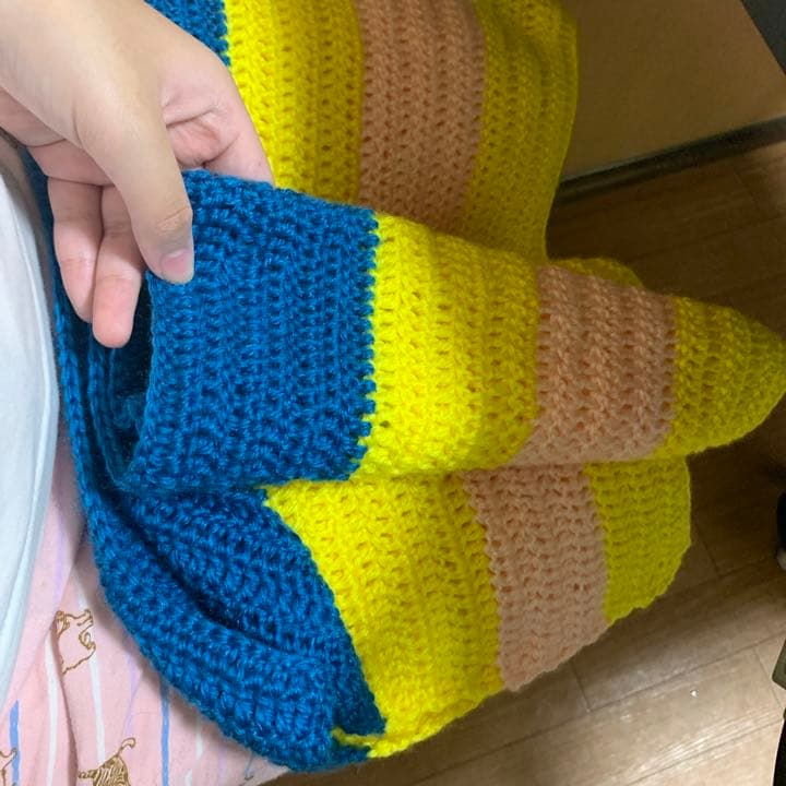 手作りマフラー