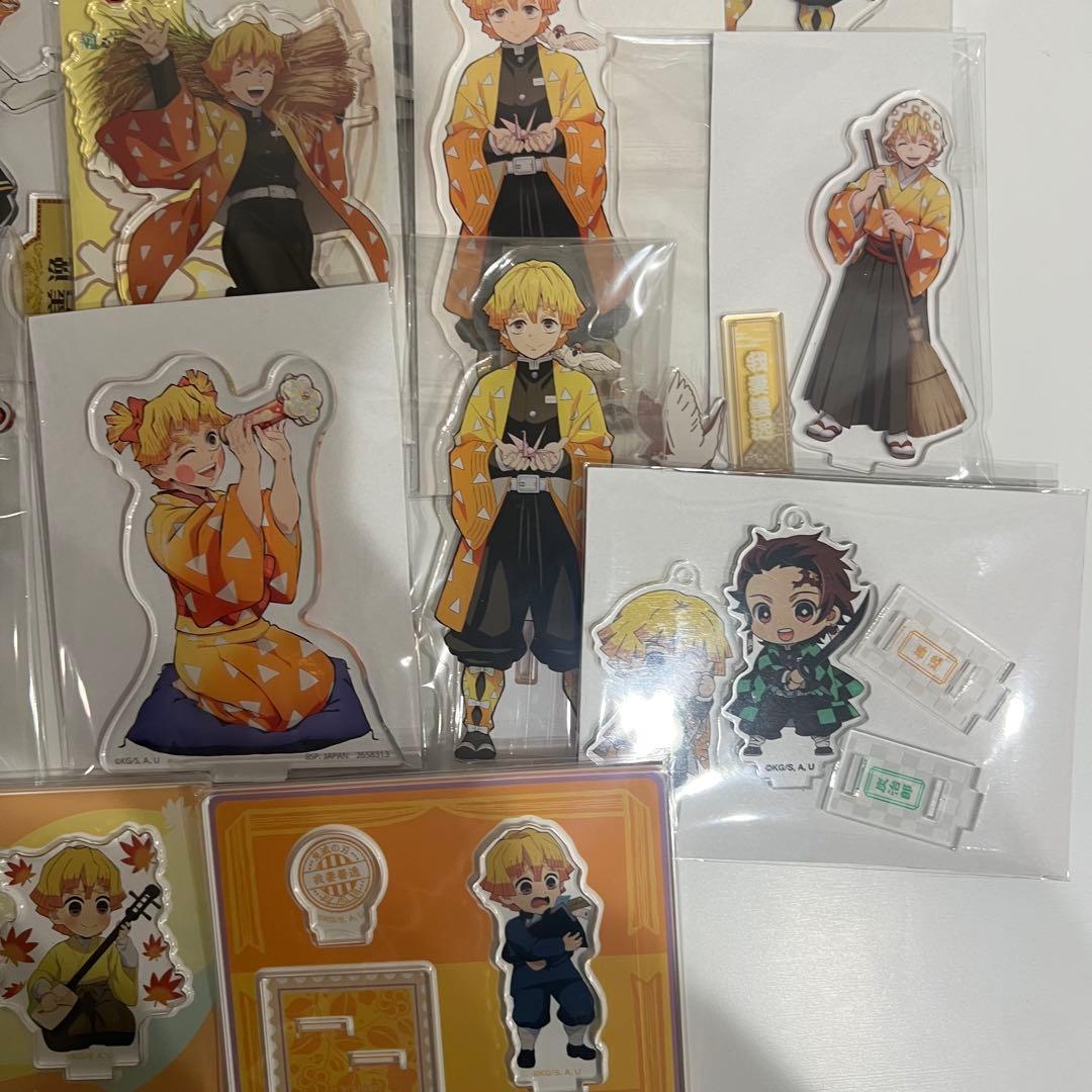 鬼滅の刃 我妻善逸 アクリルスタンド まとめ売り