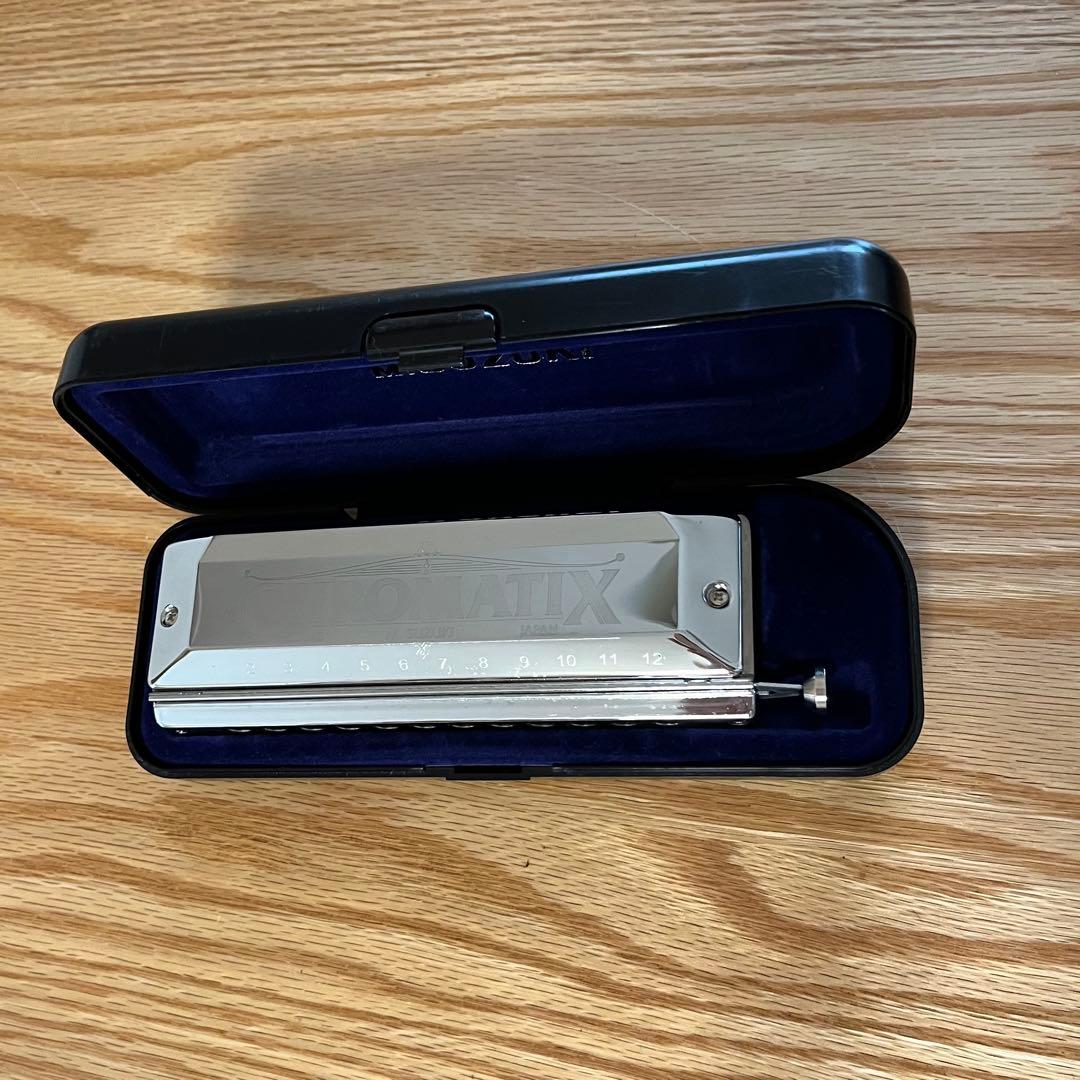 M. SUZUKI SCX-48 スライド式クロマチックハーモニカ