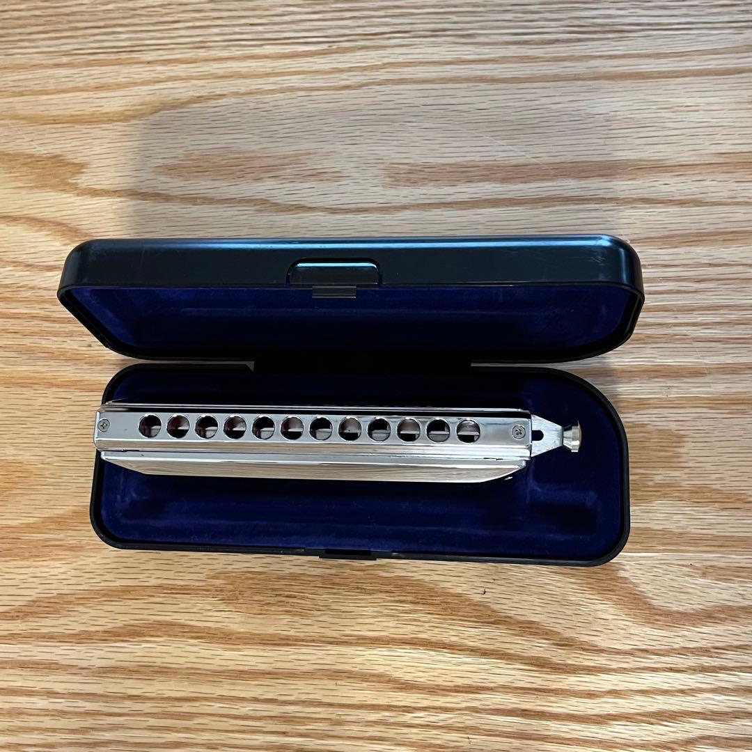 M. SUZUKI SCX-48 スライド式クロマチックハーモニカ