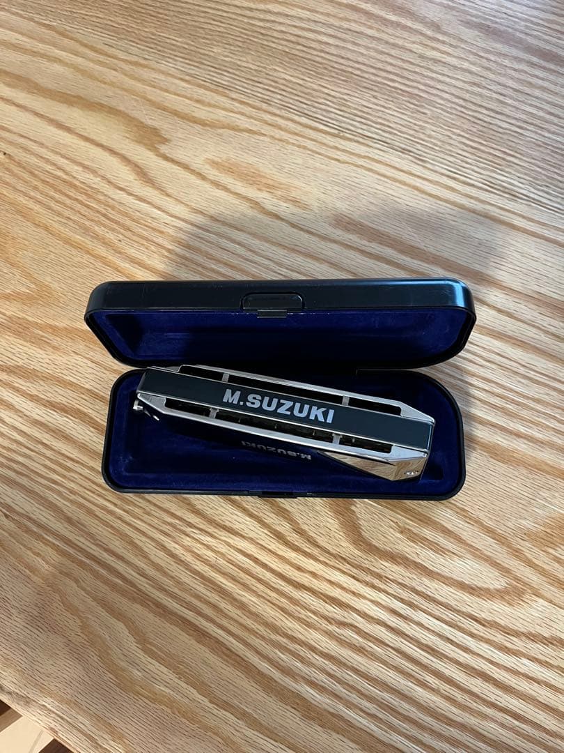 M. SUZUKI SCX-48 スライド式クロマチックハーモニカ