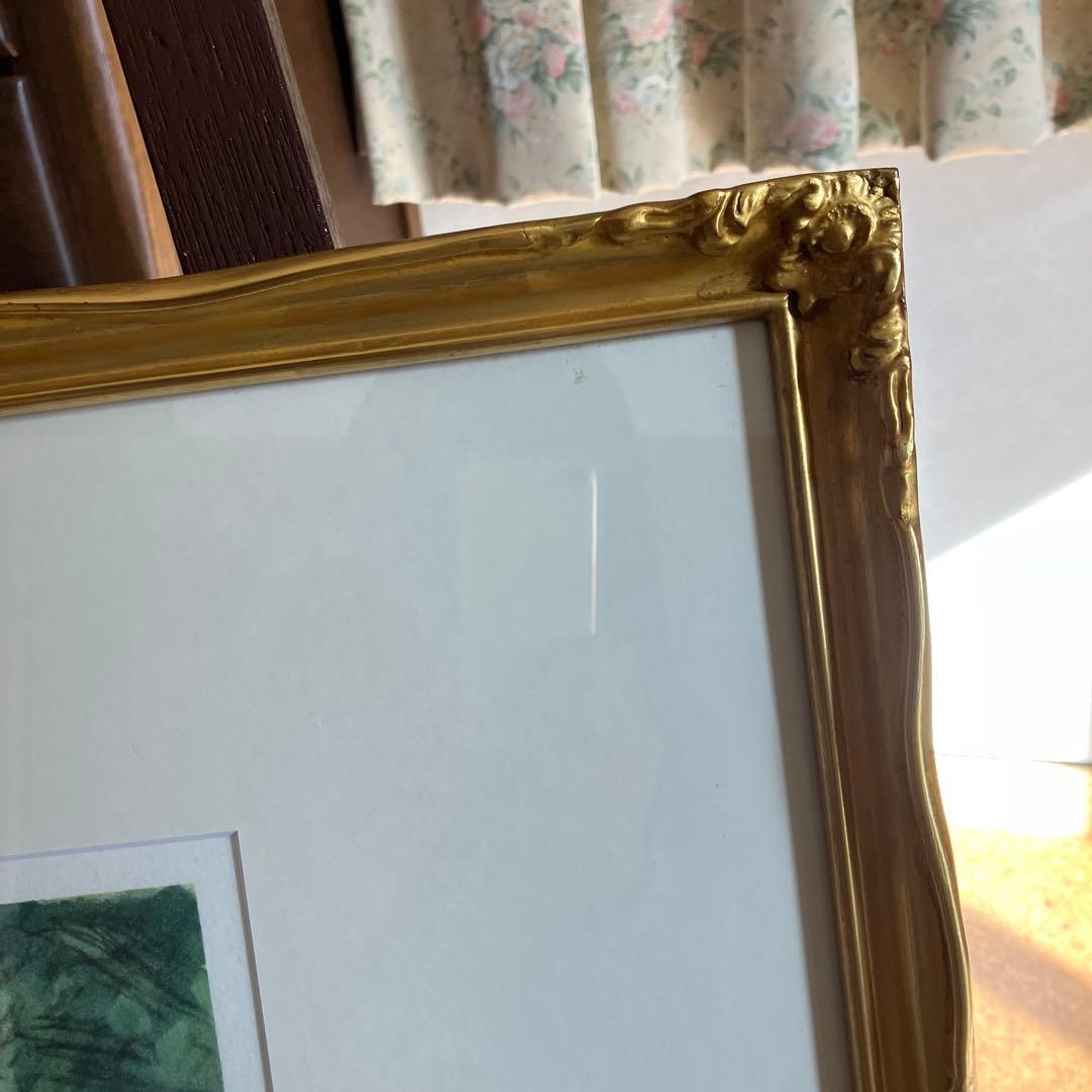 南城一夫　ほたる　リトグラフ