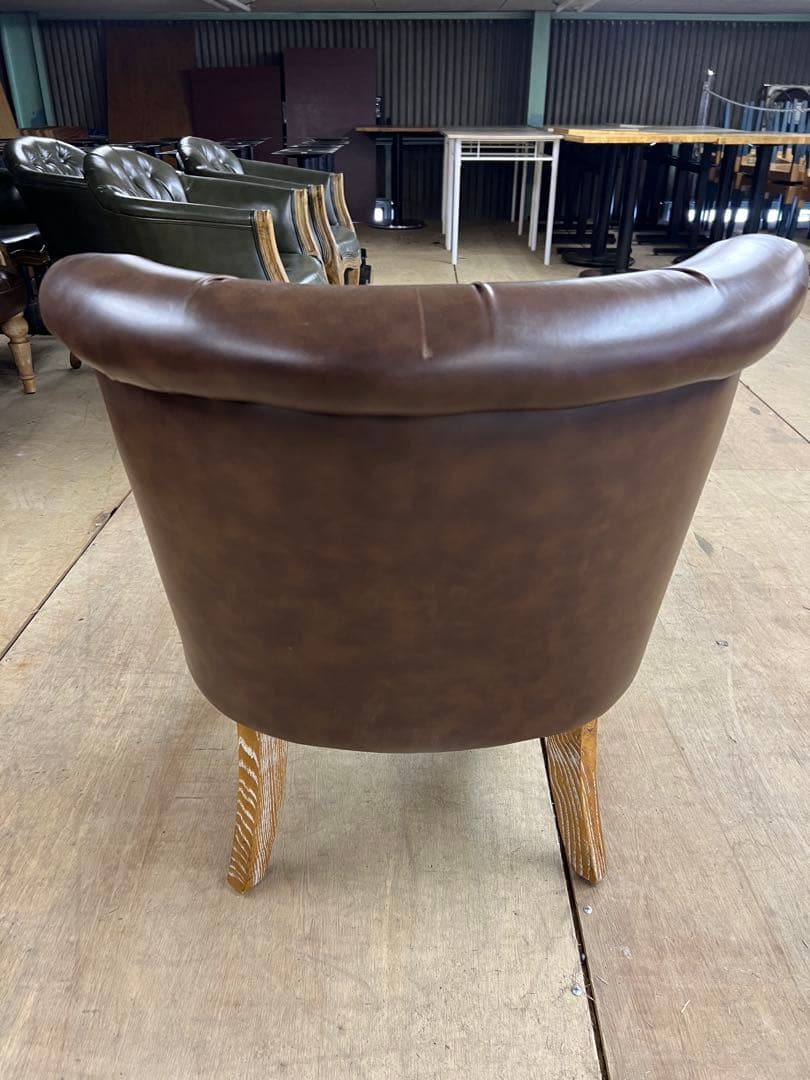 ソファーチェア クラシック家具 アンティークの一人掛けソファー