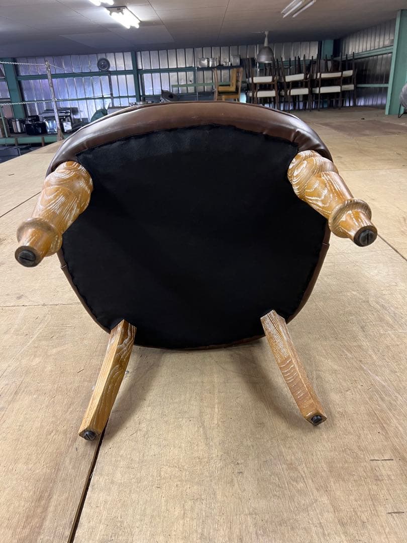 ソファーチェア クラシック家具 アンティークの一人掛けソファー