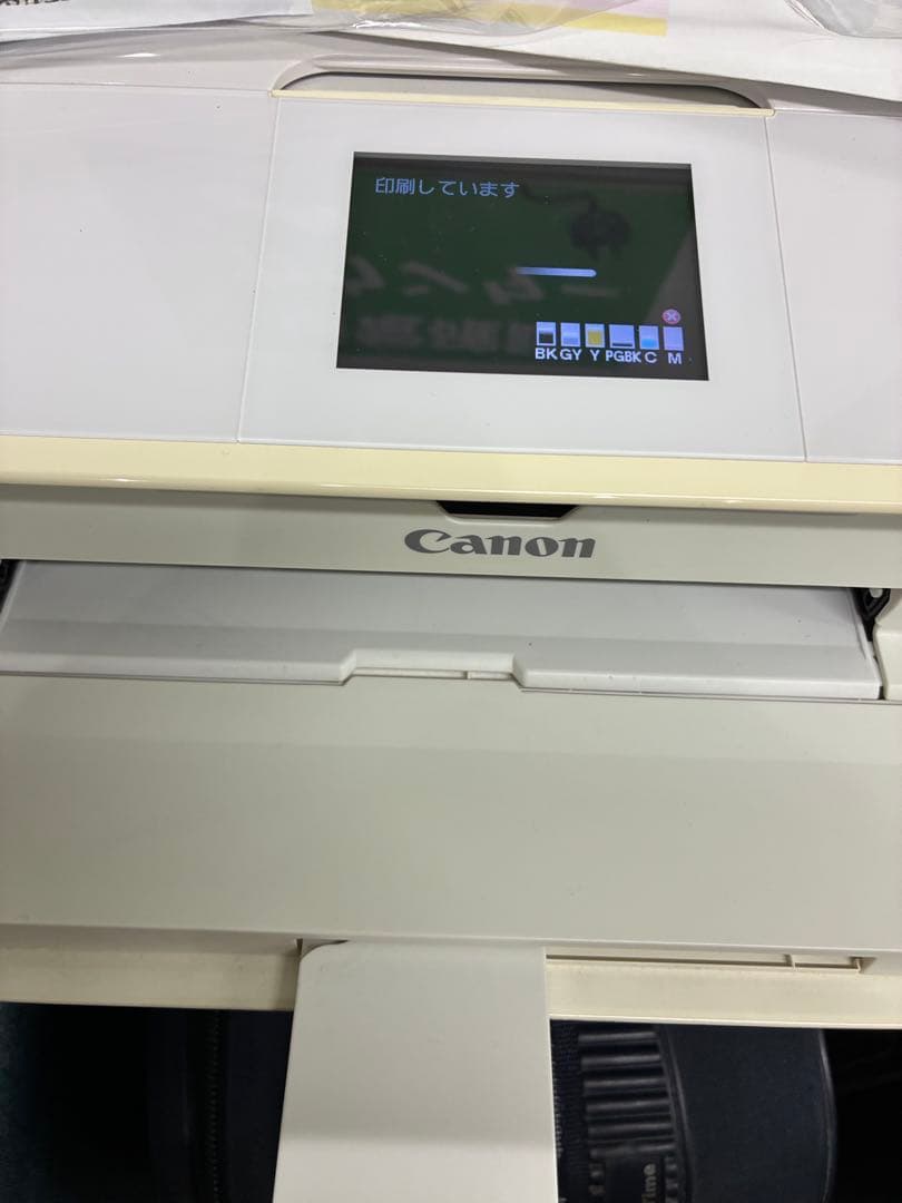 美品 複合機プリンター Canon PIXUS MG7730 動作OK インク付