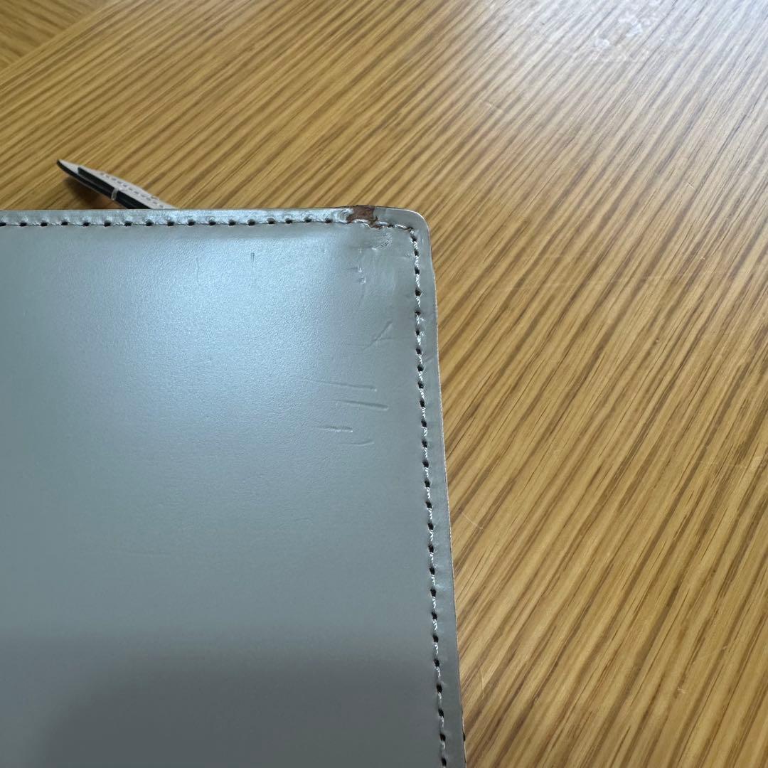 土屋鞄製造所 長財布 ファスナーロングウォレット アイボリー セミマット