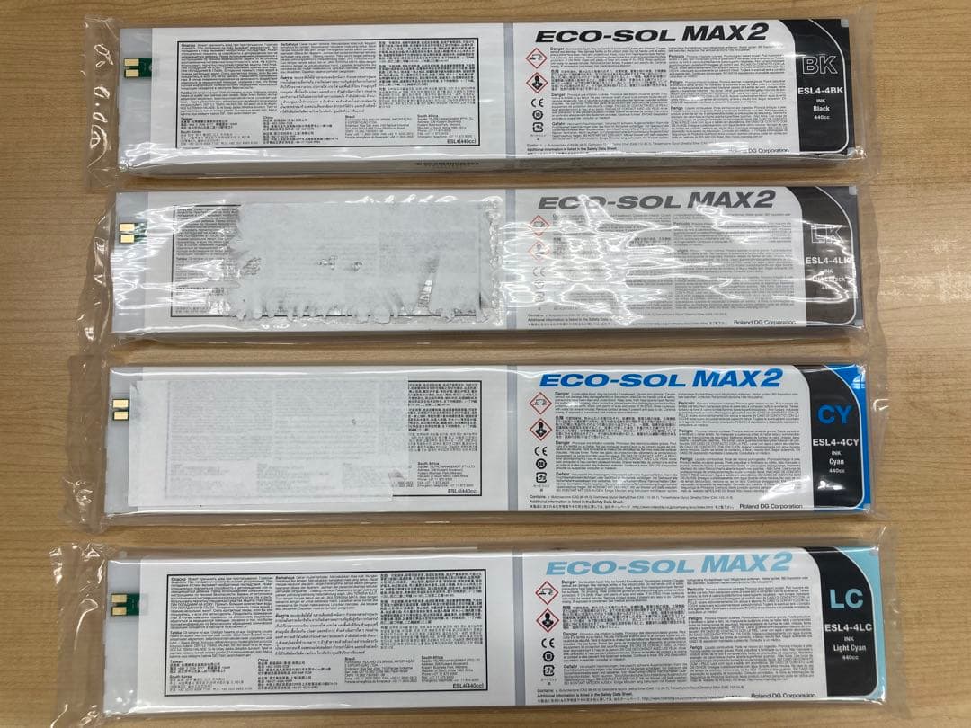 ECO-SOL MAX2 インクカートリッジ CL計10本セット 開封2本おまけ