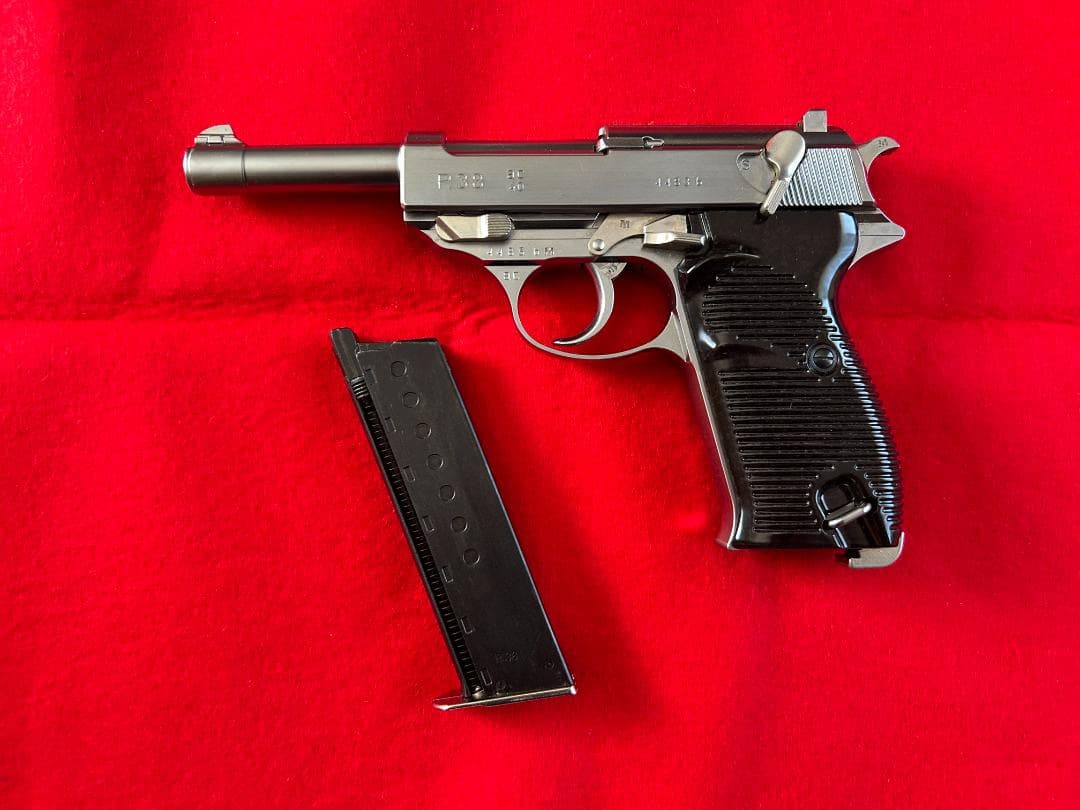 マルゼン ワルサー P38 シルバー (ac40.s) ブローバック