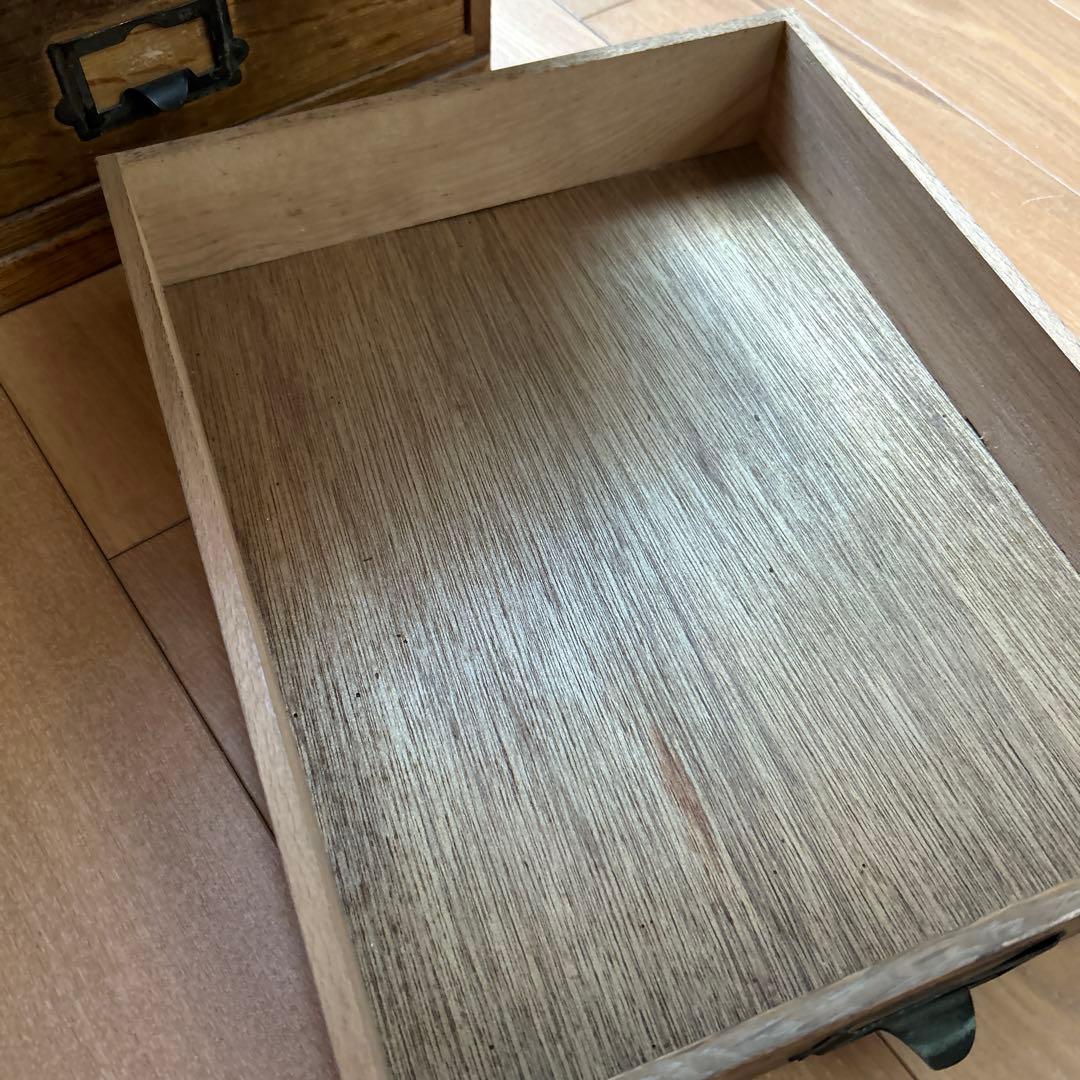 古道具 古家具 小引き出し 木製 アンティーク チェスト
