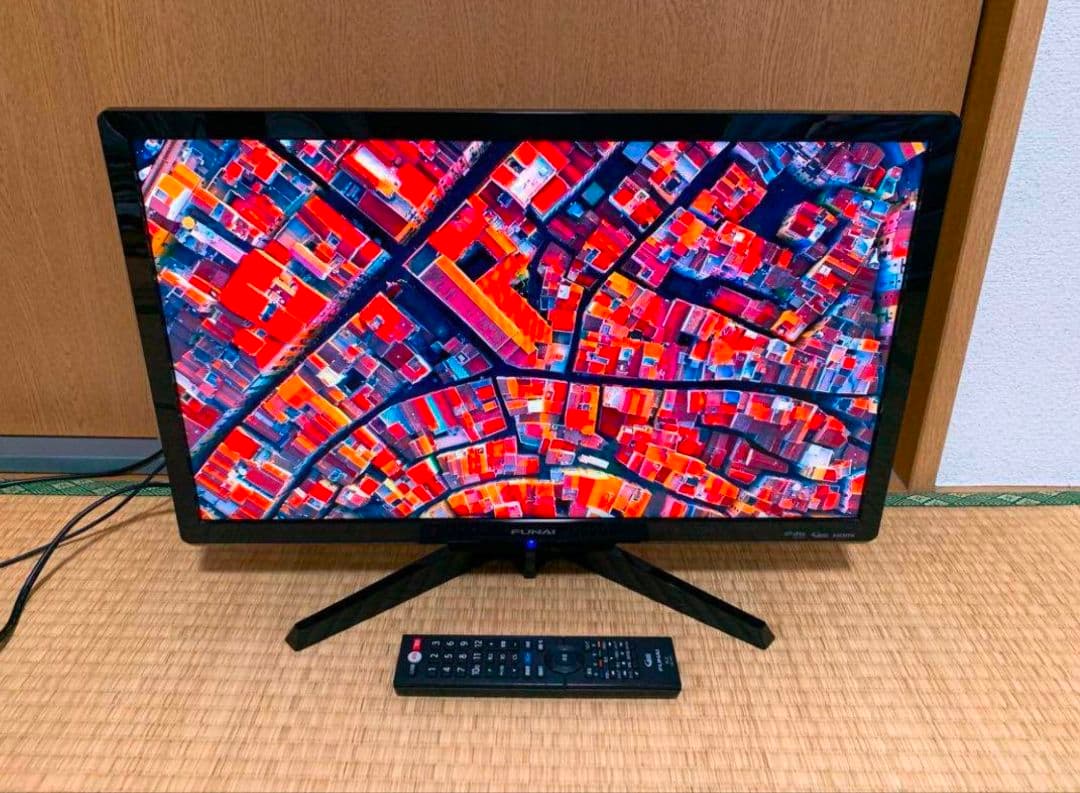 フナイ　液晶テレビ 24型 ✨裏番組録画/500GB録画HDD内蔵 2020年