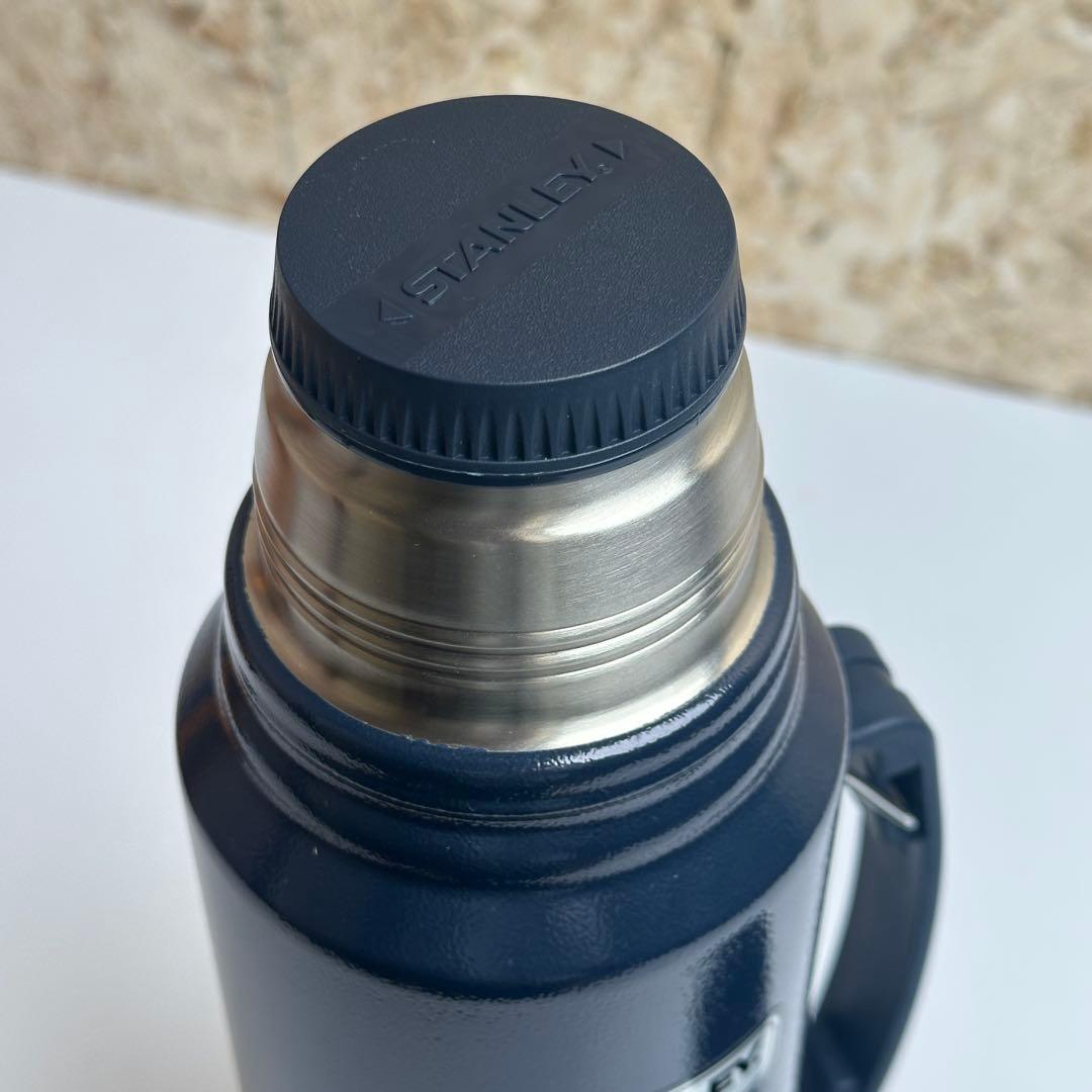 【未使用品】 スタンレー 旧ロゴ 真空ボトル 1L ネイビー