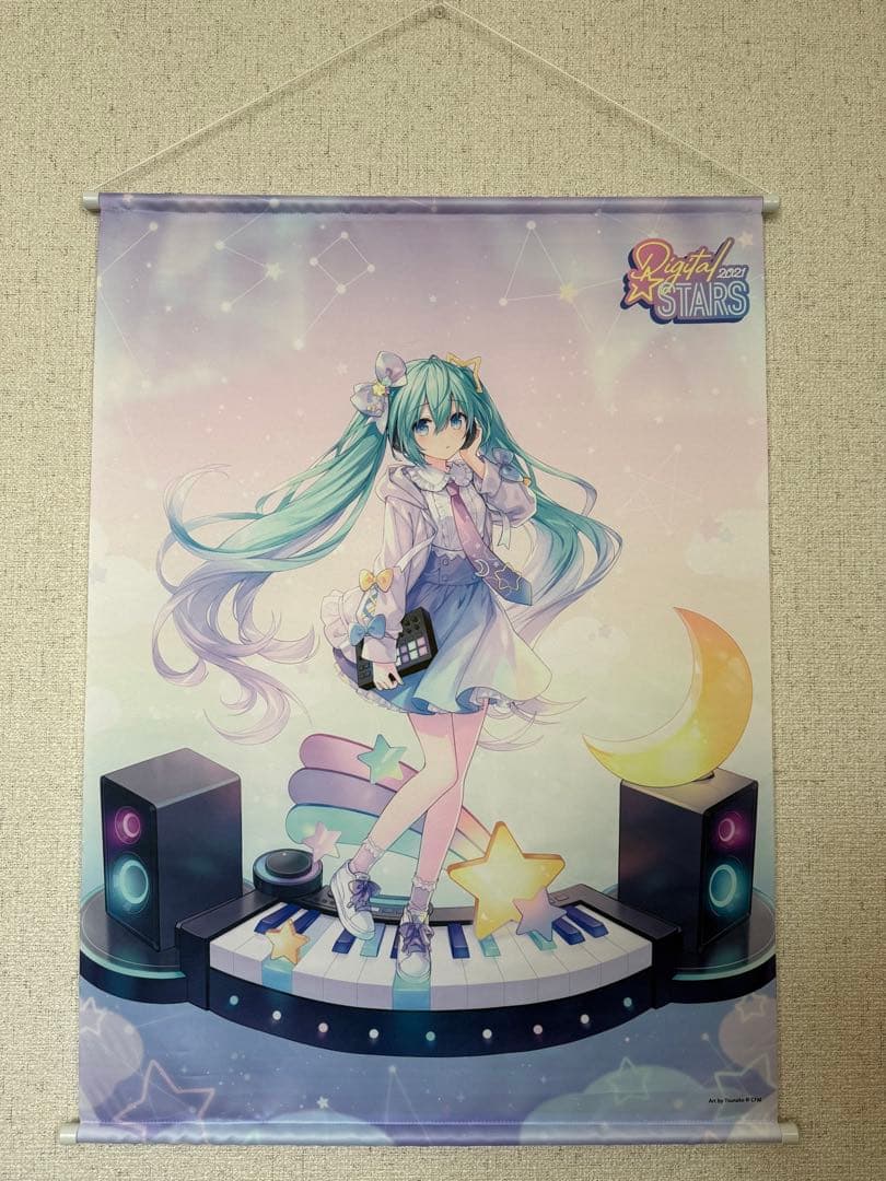 初音ミク Digital Stars 2021 ver フィギュア　タペストリー