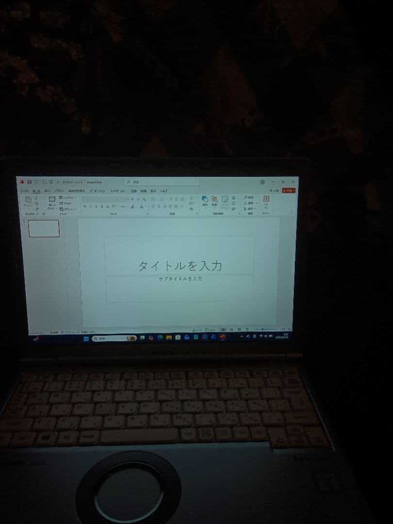 サクサク動作ノートパソコン オフィス2024付 SSD/Win11 ※天板凹み⑨