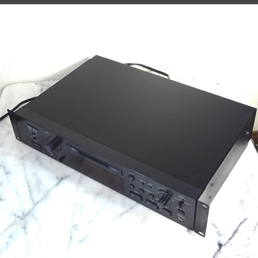 【極美品】TASCAM MD-350 タスカム MDデッキ ⑥