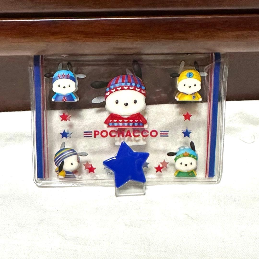 レア品　サンリオ　ポチャッコ　平成レトロ　ペンケース　ネームタグ　小物入れセット