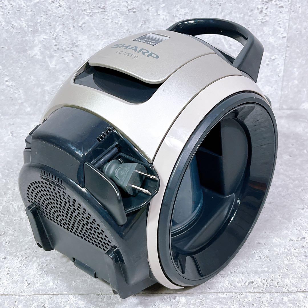 新品プリーツフィルター付！SHARP EC-MS330 サイクロン掃除機
