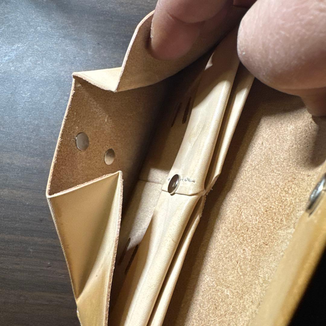 エンベロープ型ロングウォレット（長財布）
