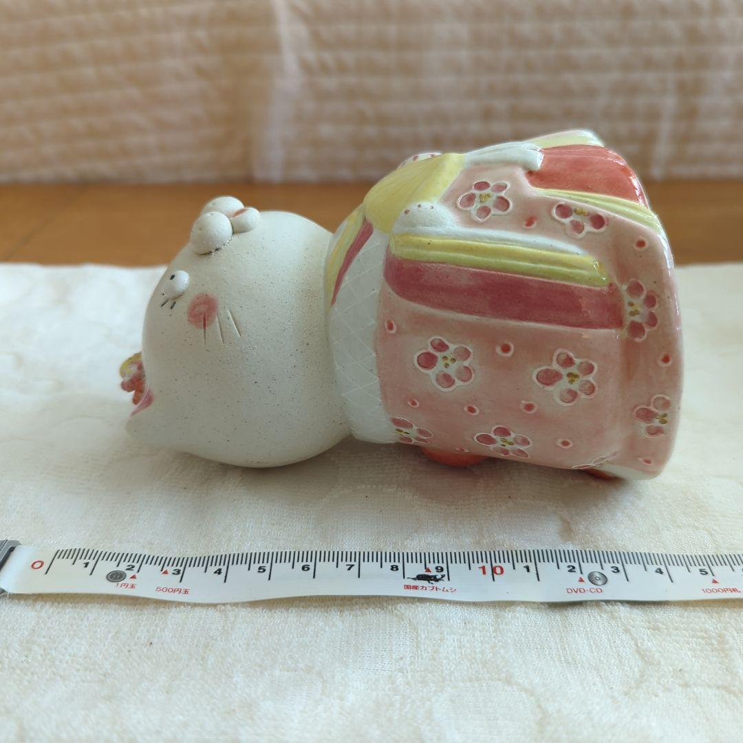 陶芸作家　浜野陽子さんの猫のお雛様
