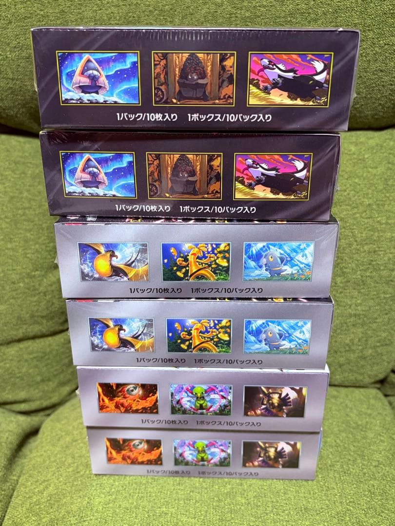 ポケモンカード　まとめ売り　6BOX テラスタルフェス他　未開封シュリンク付き