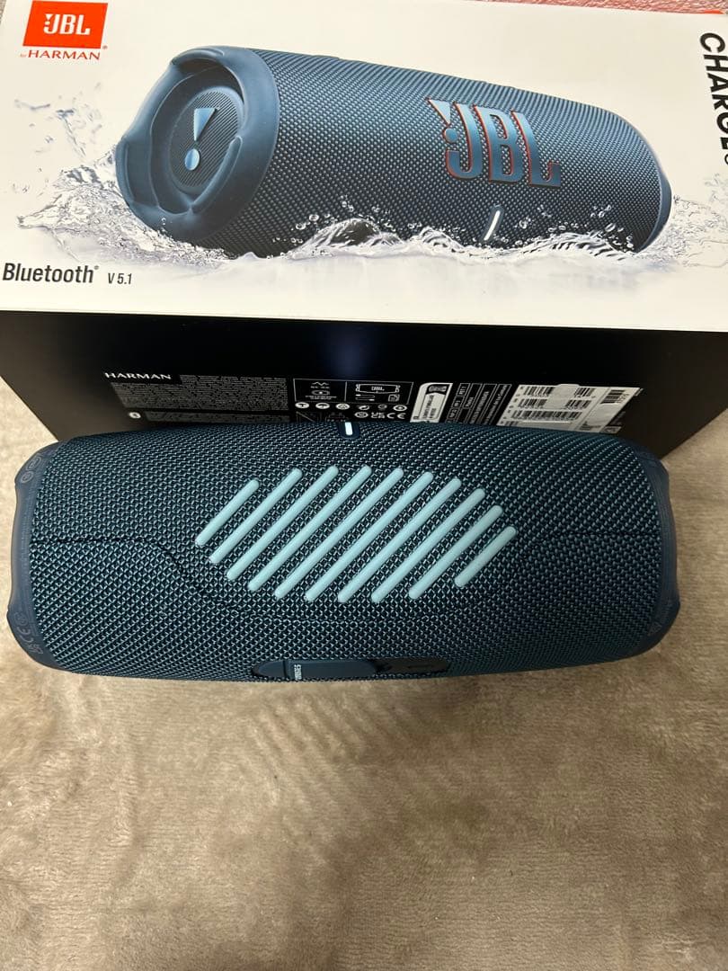 JBL Charge 5 ワイヤレススピーカー ダークブルー