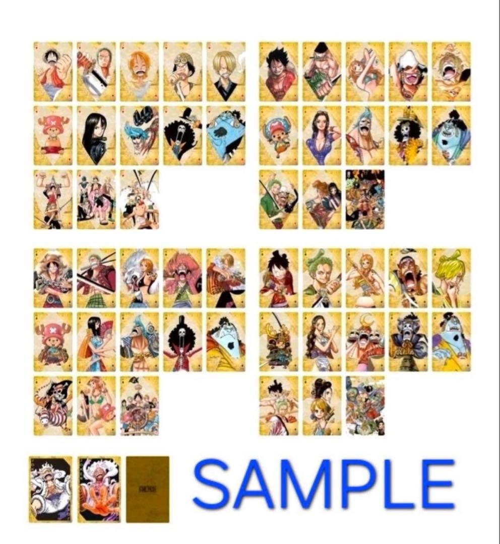 ワンピース one piece ゴールデントランプ 未開封・新品