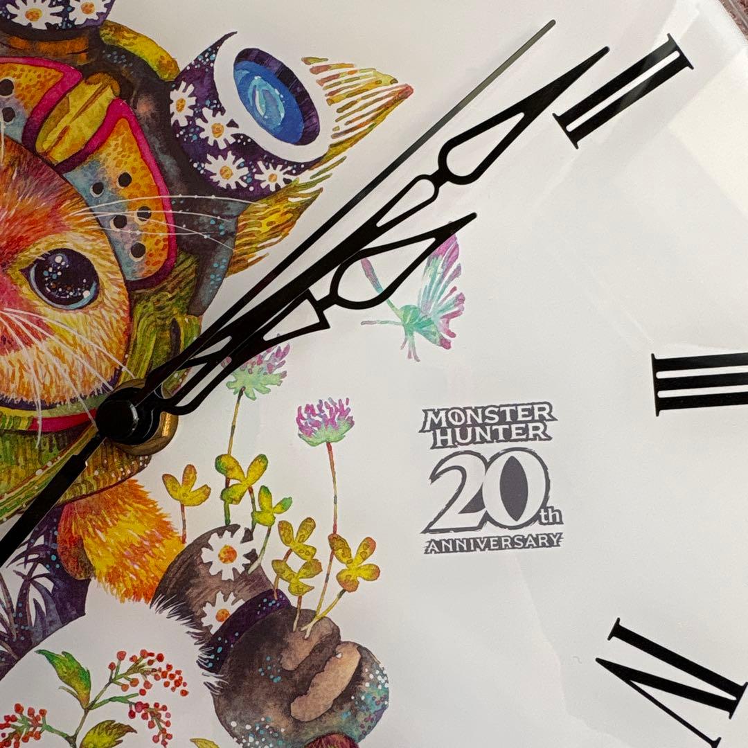 【超レア】モンハン20周年記念 ×タケダヒロユキコラボ掛時計