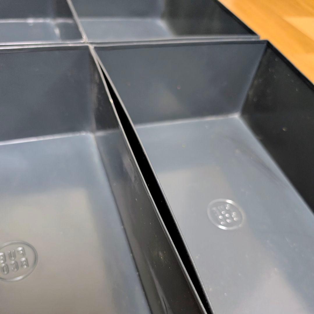 ​【廃盤レア】PUEBCO スチールストレージ 4個セット 刻印有 プエブコ本店