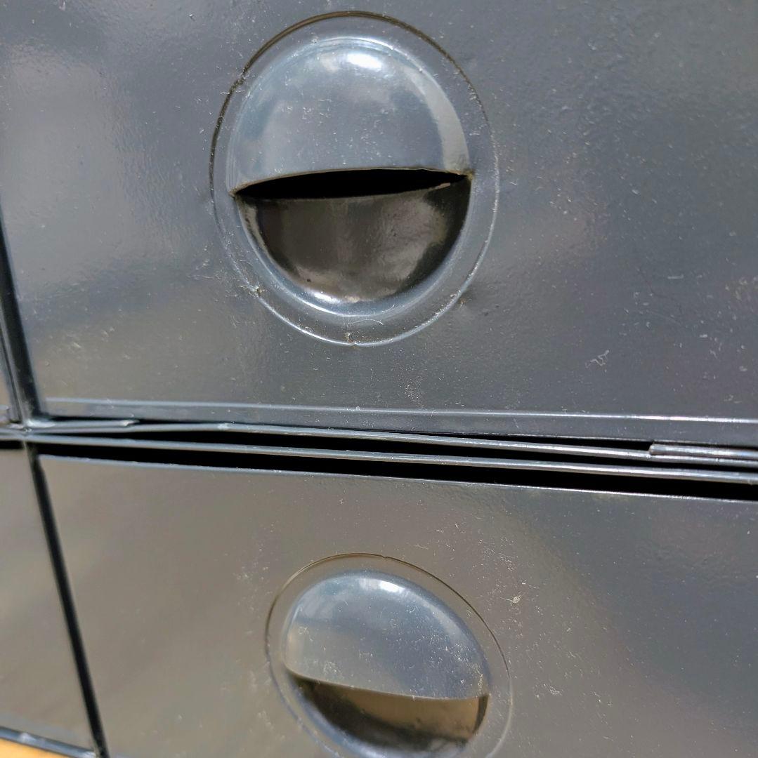 ​【廃盤レア】PUEBCO スチールストレージ 4個セット 刻印有 プエブコ本店