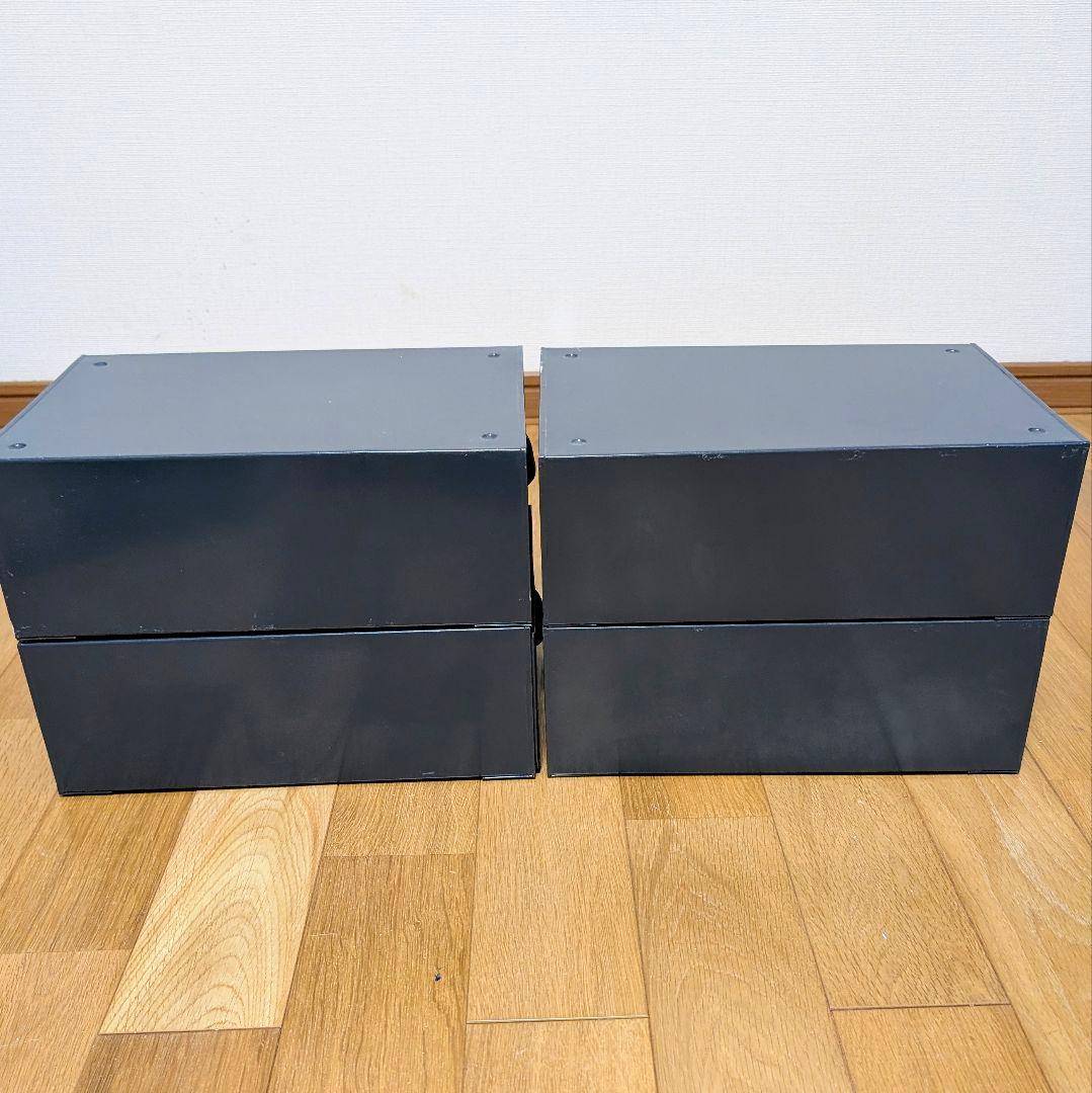 ​【廃盤レア】PUEBCO スチールストレージ 4個セット 刻印有 プエブコ本店