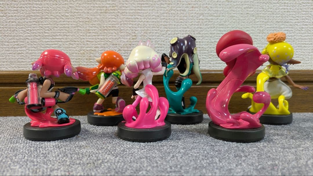 スプラトゥーン アミーボ フィギュア 6体セット