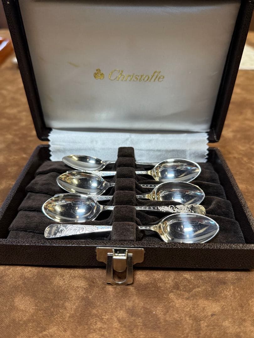 保証書付、Sterling Silver コーヒースプーン 6本セット