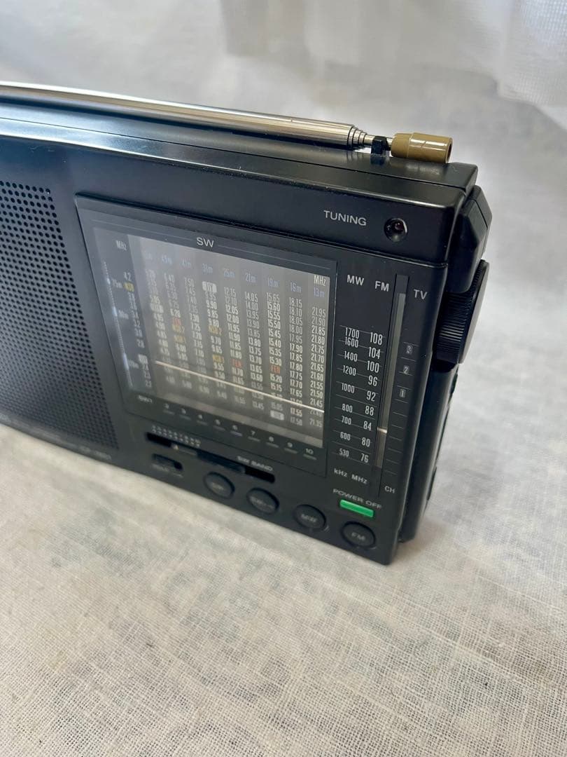 SONY ICF-7601 FM/MW/短波 BCLラジオ