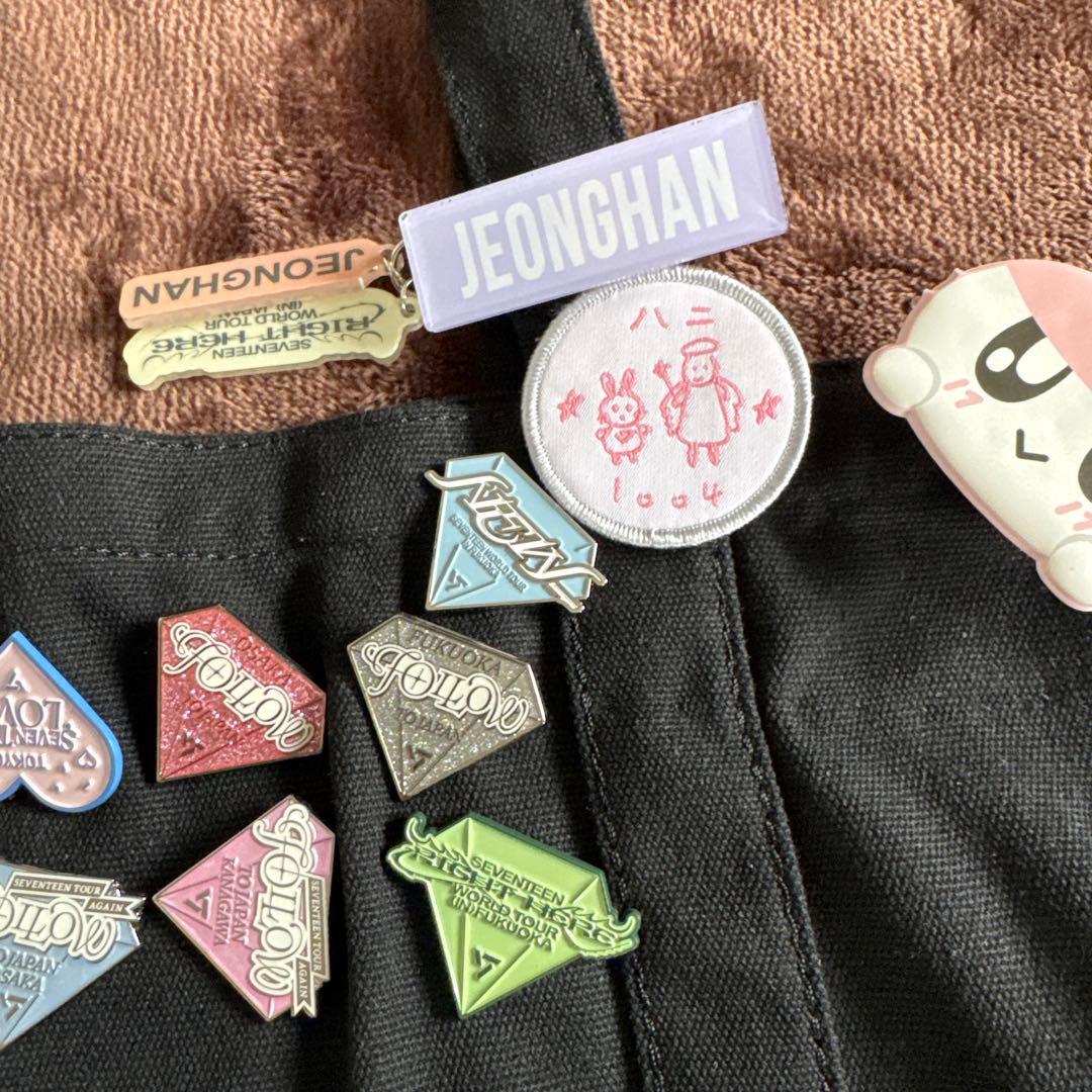 SEVENTEEN IDEAL CUT トートバッグ　ピンバッジ等付き