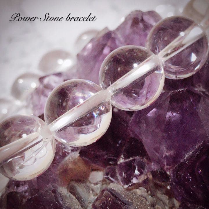 283.天然石　水晶　パワーストーン ブレスレット