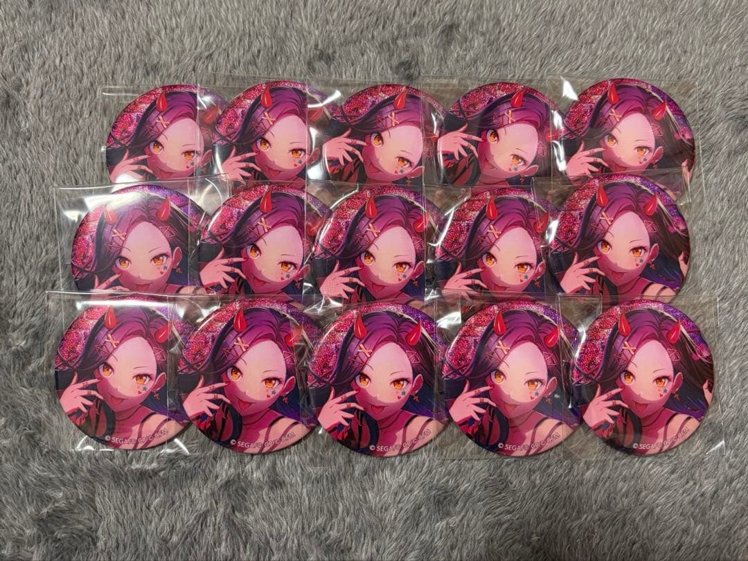 プロセカ　グリッター缶バッジ　5A　15点セット