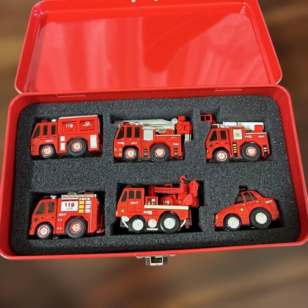 チョロQ 消防車ミニカーセット