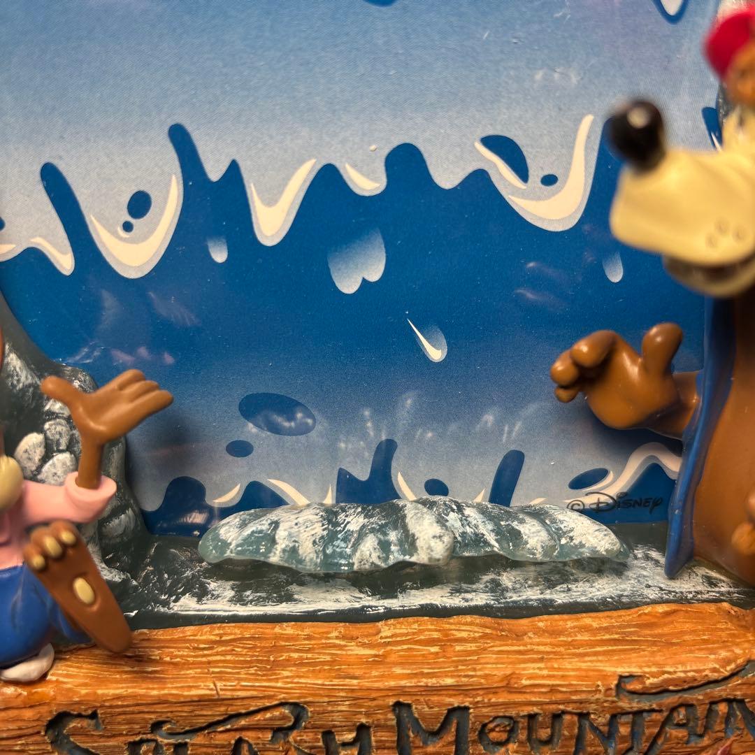 ディズニー　スプラッシュマウンテン　フォトフレーム 置物 海外 うさぎどん