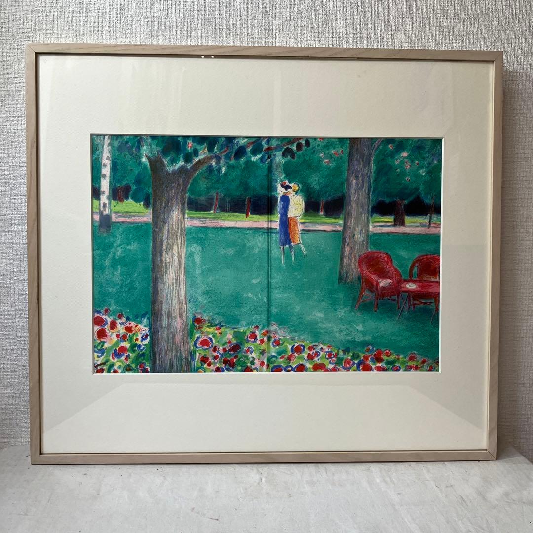 No.3801 画集挿入のリトグラフ 版画「カシニョール」