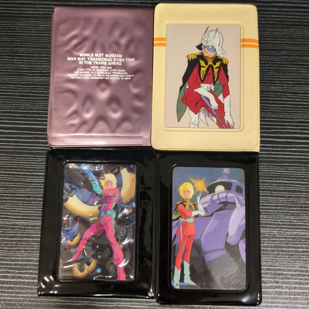 機動戦士ガンダム パスケース 4種 シャア・アズナブル