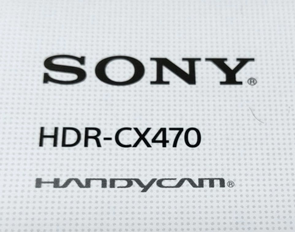 SONY HDR-CX470 Handycam 本体　黒色