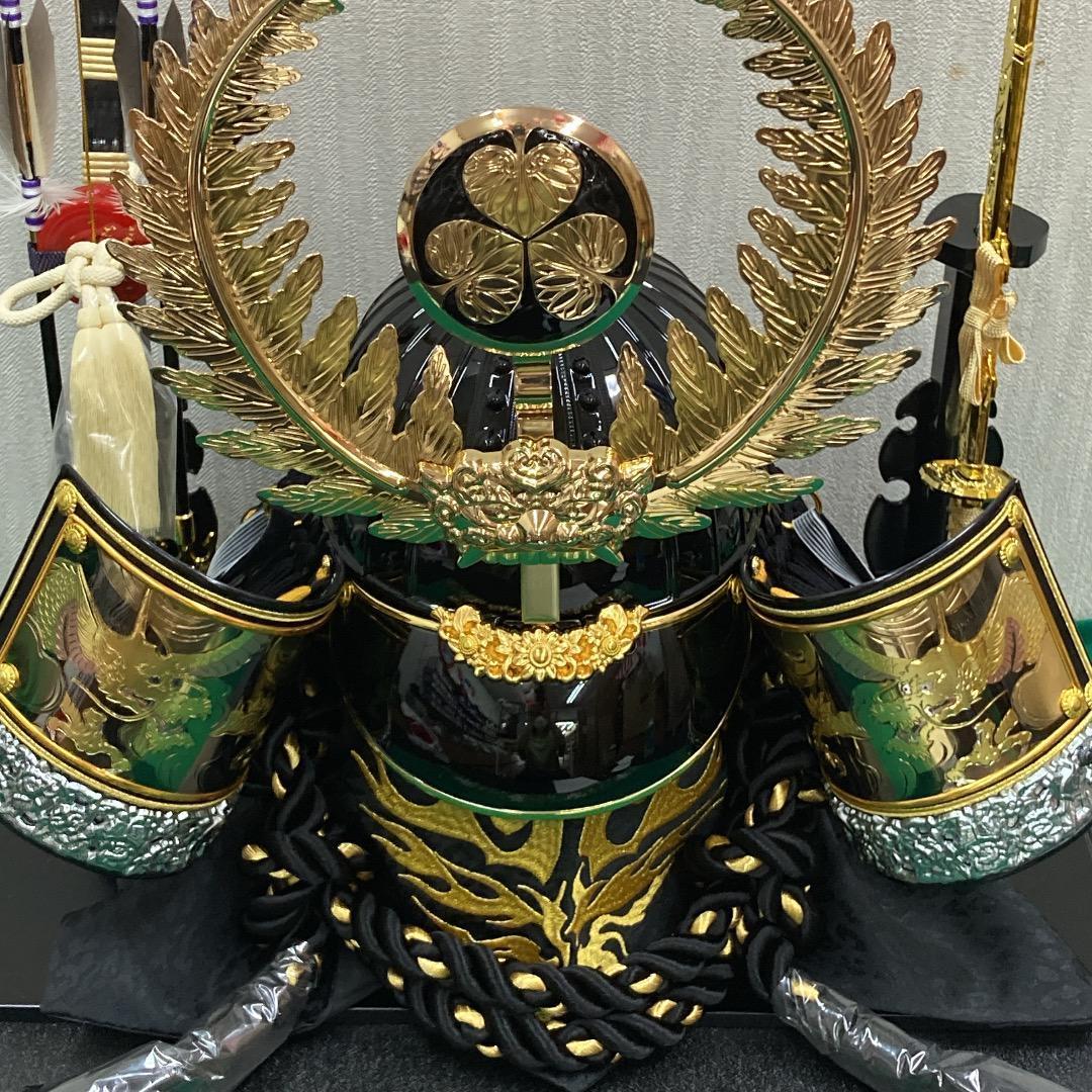 KS6 徳川兜　着用兜ケース入り　5月兜ケース入り　5月鎧兜　兜ケース