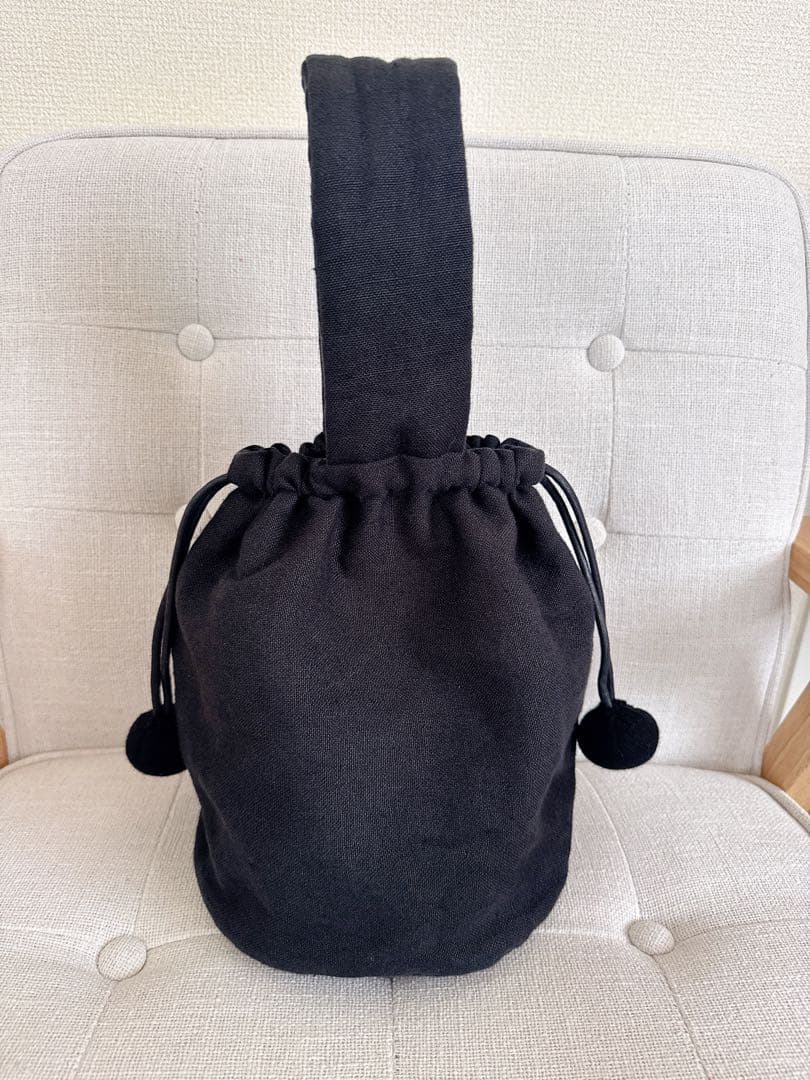 kinaさん one handle bag ワンハンドルバッグ ブラック