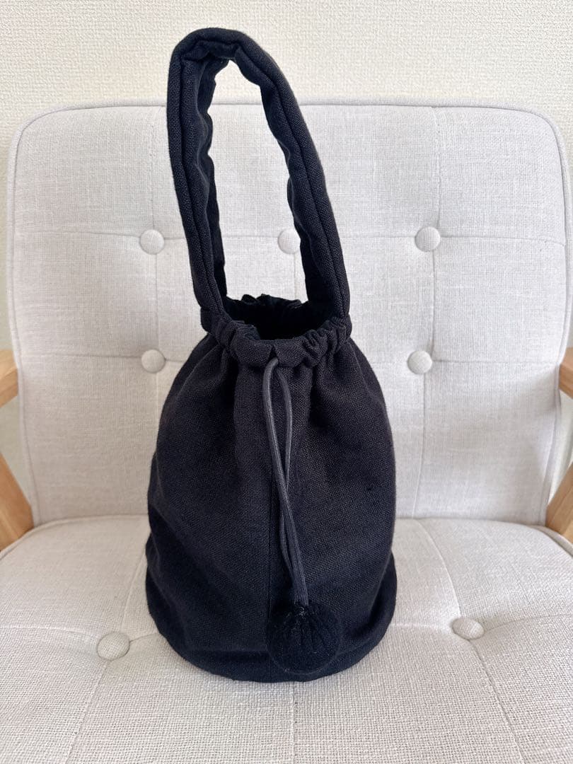 kinaさん one handle bag ワンハンドルバッグ ブラック