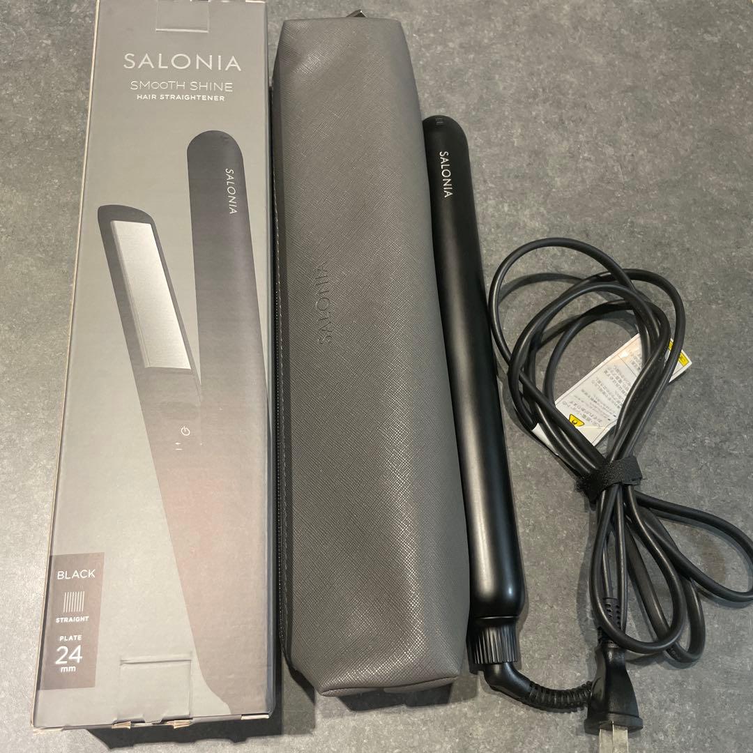 SALONIA スムースシャイン　ストレートヘアアイロン