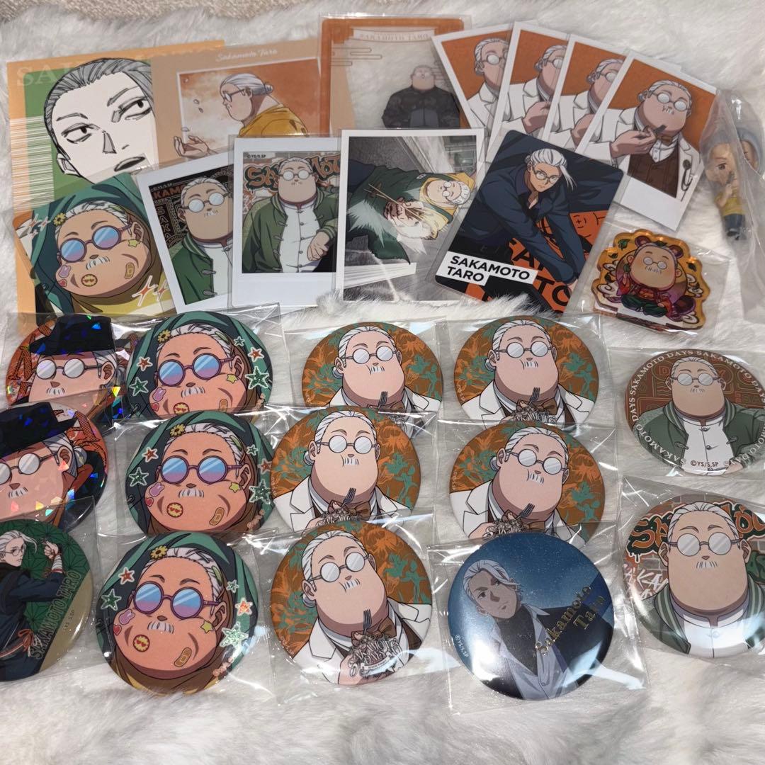 計47点 サカモトデイズ 坂本 デコラ アクスタ 缶バッジ ナムコ アモカフェ