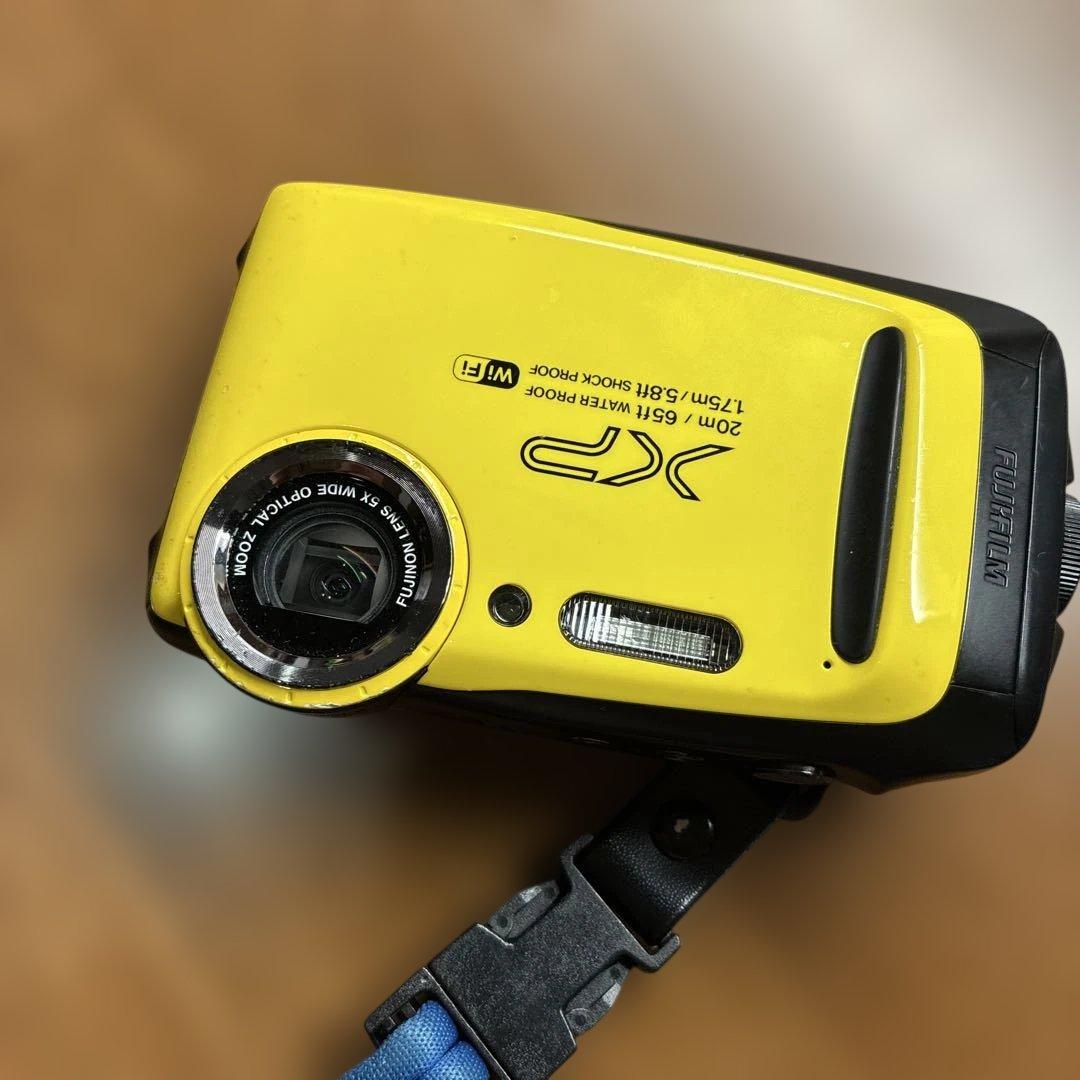 【動作確認】富士フイルムFinepix XP130 デジタルカメラ イエロー