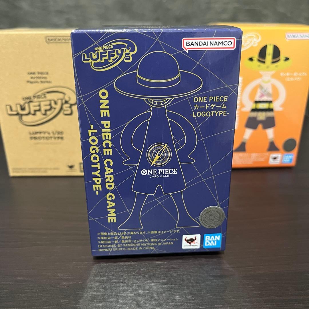 LUFFY's 3種セットプロトタイプ　エルバフ　ワンピカードゲームロゴタイプ