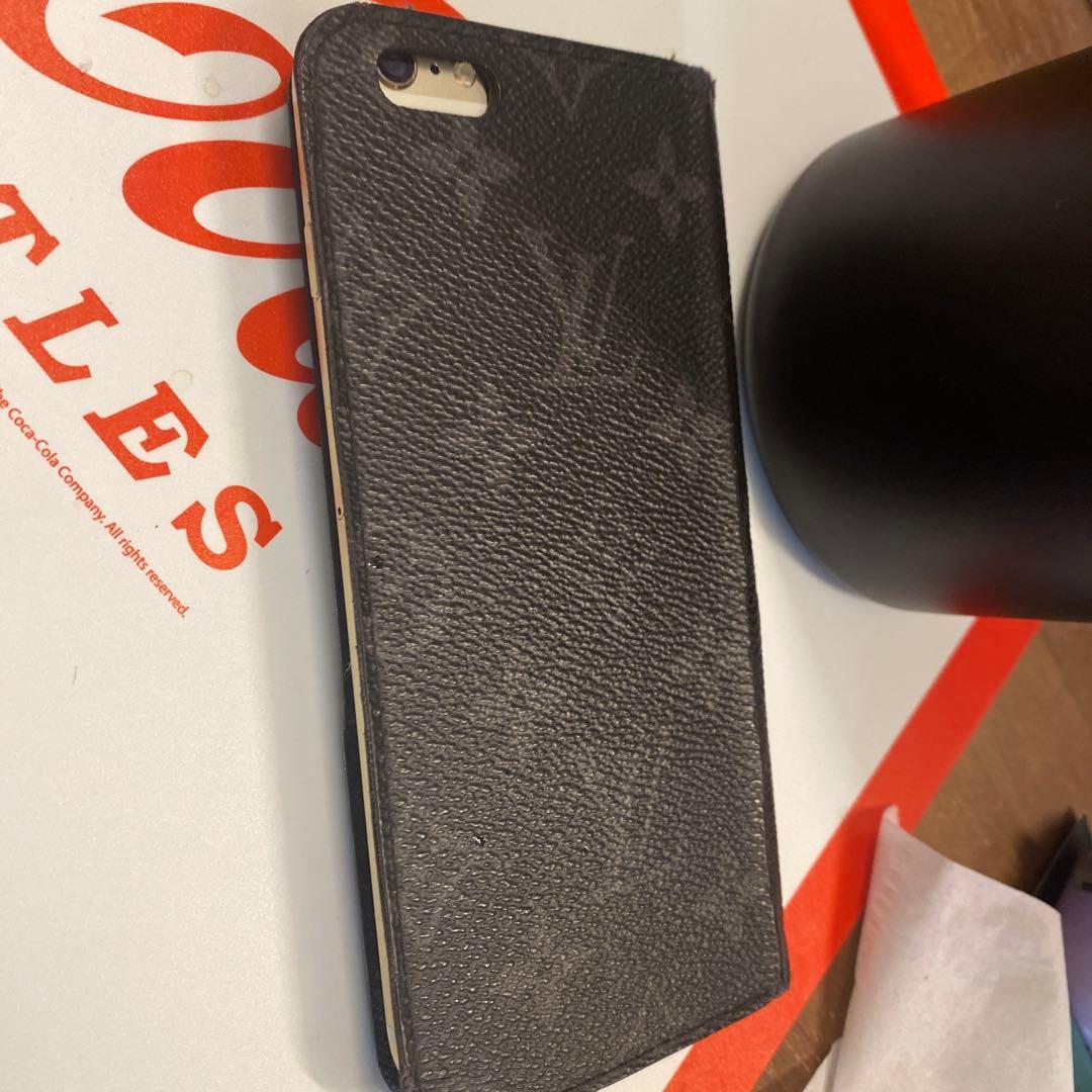 ヴィトンケースApple iPhone 6plus ゴールド 本体セット