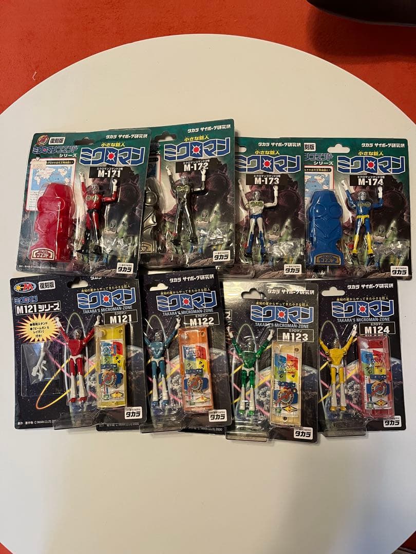 ミクロマン　復刻版　初期ほぼコンプリート